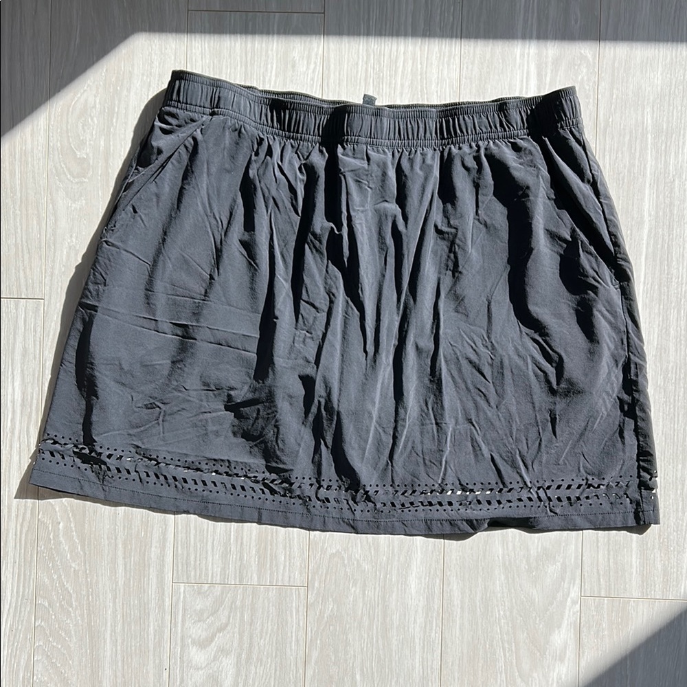 Toad&Co Black Skort